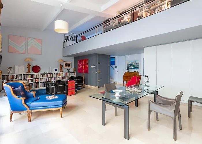 Apartamento Duplex With Wifi Near The Seine París